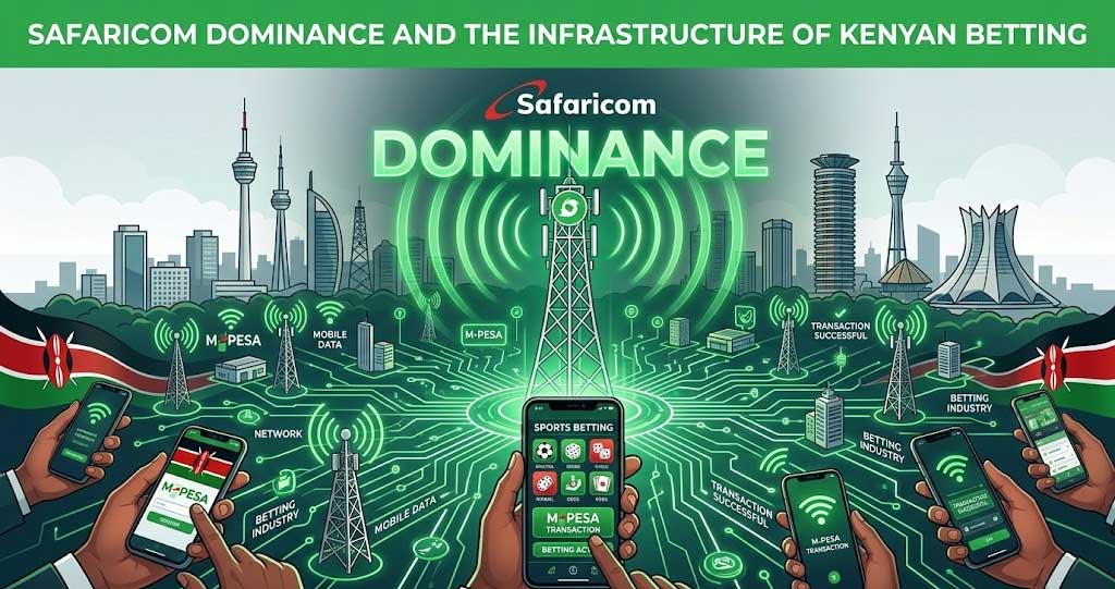 Safaricom Dominance and the Infrastructure of Kenyan Betting